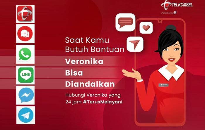 anya Veronika Asisten Virtual Telkomsel