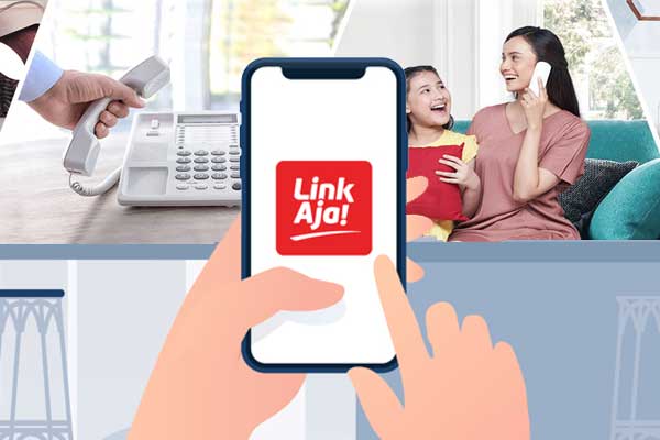 LinkAja Cara Mudah Bayar Telepon Rumah