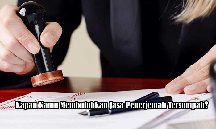 Jasa Penerjemah Tersumpah