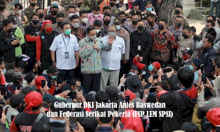 anies baswedan dan buruh