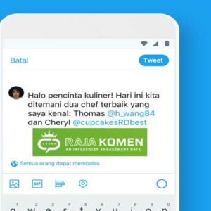 rajakomen jasa komentar twitter